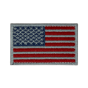 Écusson de drapeau tactique des États-Unis avec support détachable - Product Image 3