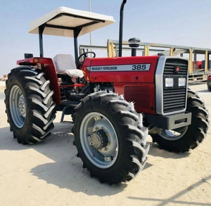 รถแทรกเตอร์มาสซีย์เฟอร์กูสัน ขับเคลื่อน 4 ล้อ สีแดง ระบบเกียร์ธรรมดา สำหรับงานเกษตร พร้อมอุปกรณ์ตักดินด้านหน้า - Product Image 4