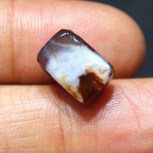 Cabochon en Agate de Feu Mexicaine Naturelle Druzy, Pierre d'Agate de Feu Naturelle, Cristal de Guérison, Agate de Feu pour la Fabrication de Bijoux - Product Image 4