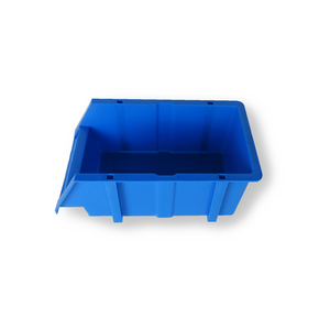 Stackable PP <b>Plastic</b> Storage Bins Rectangle Yellow Blue Industrial Parts Container Warehouse Tool <b>Box</b> - Product Image 6