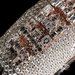 Collar de Cadena Cubana con Diamantes Moissanite de Alta Calidad, Estilo Hip Hop, para Hombre, Joyería con Incrustaciones de Diamantes, Disponible al Mejor Precio - Product Image 4