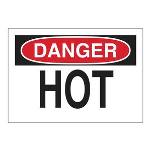 Signalisation de Danger Thermique - Marquage de Sécurité en PVC Résistant à la Chaleur pour les Zones Industrielles et de Laboratoire - Product Image 3