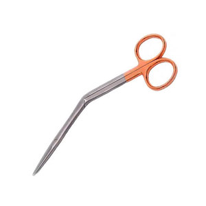 Ciseaux ENT de conception robuste avec lame puissante, coupe précise, manipulation facile, prise en main sûre - Product Image 1