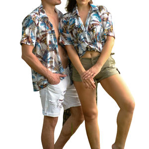 Camisa Casual de Manga Larga para Hombre, Corte Regular, 100% Algodón, Transpirable, Ligera, para Vacaciones en la Playa, Ropa de Verano - Product Image 6