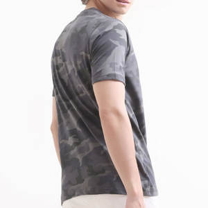 Camiseta de cuello en V de tacto suave con tela transpirable y ajuste cómodo para uso diario, camiseta de cuello en V de alto rendimiento - Product Image 4