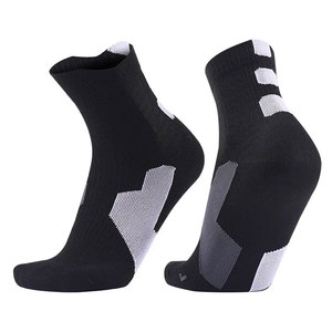 Breathable Ankle <b>Socks</b> for Yoga Running Men Women Black Orange Solid Knitted <b>Winter</b> Standard <b>Thick</b> Fit Bottom Logo - Product Image 6