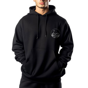 Cozy 100% Cotton Solid Winter Hoodie with Soft Material and Regular Fit for Everyday Activities - Product Image 1