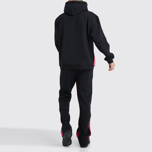 FLY HUMBLE SPORTSWEAR Conjunto Deportivo Unisex con Pantalones Acampanados, 100% Algodón, Sudadera con Capucha, Secado Rápido, Transpirable, Superventas - Product Image 5