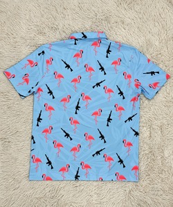 Camiseta Polo Deportiva para Hombre, Precio Bajo, Estampado Floral y de Animales con Bandera Americana, Transpirable, Manga Corta, Cuello Tipo Pullover, Ropa de Alta Calidad - Product Image 6