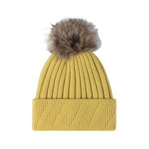 Innovador logotipo personalizado 100% acrílico tejido puño corto pescador Beanie invierno cálido forro sombreros acanalado puños gorros para hombres y mujeres - Product Image 1