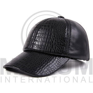 Gorra de Béisbol de Cuero con Logotipo Personalizado en Relieve, Gorra Casual Impermeable para Hombre y Mujer - Product Image 2