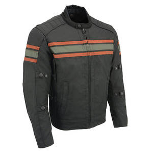 Men's Casual <b>Leather</b> Jacket Outdoor Fashionable High Quality Stand Collar Winter Wear Front Windproof & Breathable - Product Image 1