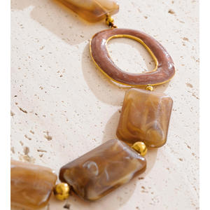 NOUVEAU Collier en résine fait main pour femmes - Pendentif personnalisé style amour religieux - Product Image 4