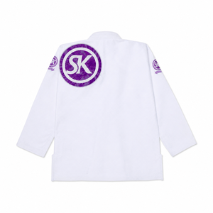 ชุดยิวยิตสูเด็ก Star X Kimonos 450 GSM ผ้าเพิร์ลวีฟ ทนทาน ระบายอากาศได้ดี สำหรับการแข่งขัน  ผู้จัดจำหน่ายชุดยิวยิตสูบราซิลเลี่ยน จิวยิตสู - Product Image 2