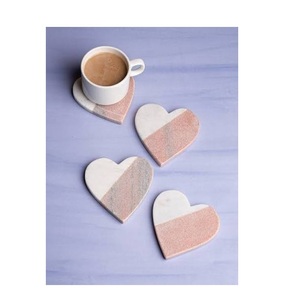 Eco Friendly <b>Marble</b> <b>Coaster</b> Set for Tabletop Surface and Protective Base for Cups Mugs and Glasses Available At Export Price - Product Image 1