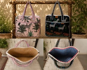 Handmade Fashion Quilted Cotton <b>Laptop</b> <b>Sleeve</b> Shoulder Strap Zipper Closure Shopping Documents Bag Rajasthan Origin Model 100 - Product Image 3