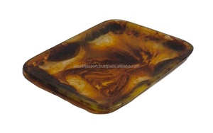 Plato de Servir de Resina Epoxi de Diseño Estándar para Cocina, Nuevo Diseño, Plato de Resina para Servir, Hecho a Mano, Vajilla para el Hogar y el Jardín - Product Image 2