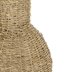Jarrón decorativo rústico hecho a mano con hierba marina natural, jarrones de alta calidad para decoración del hogar, venta al por mayor desde Vietnam - Product Image 3