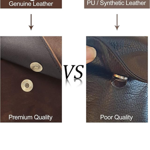 <b>Men</b>’s Genuine Leather Messenger <b>Bag</b>, Small Crossbody Shoulder <b>Bag</b>, Compact Casual Purse for Business <b>Travel</b> and Everyday Use - Product Image 4