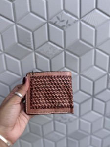 High Quality 2026 New Hand Tooled Leather <b>Wallet</b> Men's Long Zipper Cowhide <b>Wallet</b> Fashion Brown Colour Cash <b>Holder</b> Gift for Him - Product Image 4