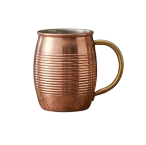 Tasse à Julep en cuivre avec base dorée pour la maison, tasse à Julep en métal pour boissons glacées, verre à cocktail pour servir des boissons glacées - Product Image 4