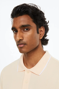 Polo Homme Personnalisable en Gros – Tissu Piqué Polyester/Coton Anti-Plis Respirant à Manches Courtes Boutonné Uni Effet Soie - Product Image 5