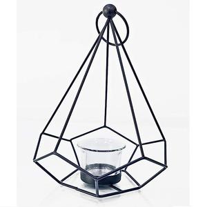 Show Piece en forma vertical con 8 vasos de luz de té Portavelas para decoración festiva Elegante Hub Tea Light Holder - Product Image 2