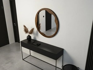 Elegant Wooden <b>Frame</b> Mirror Suitable For Dressing Area Adds Warmth And Modern Look To Your Space Wholesale From India - Product Image 5