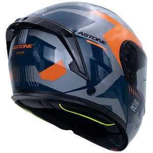 หมวกกันน็อคแบบเปิดคางได้ รุ่น RT6 ใหม่ ผลิตจากวัสดุ ABS ของ ASTONE สีเงินเงา - Product Image 4