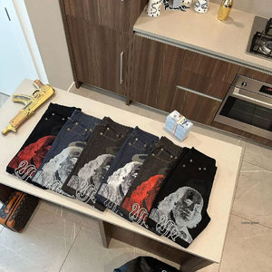 Shorts de sport décontractés d'été personnalisés avec logo pour hommes, en coton, taille élastique, unis, avec poche - Product Image 5