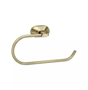 Porte-serviettes et support mural de luxe en fer robuste, non pliable, antirouille pour salle de bain - Product Image 4