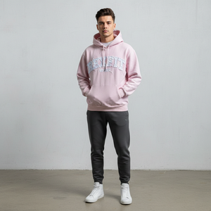 Sudadera con Capucha Rexfit Sports OEM, Estilo Urbano, Lavado Ácido, Algodón Grueso, con Bordado Personalizado - Product Image 2