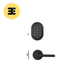Cerradura de puerta digital de aleación de zinc con desbloqueo por contraseña, de un solo botón, sin llave. - Product Image 2