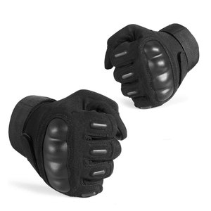 Guantes de Motociclista de Cuero de Primera Calidad, Compatibles con Pantalla Táctil, Seguros, Transpirables, Cómodos, con Muñequera Ajustable - Product Image 1