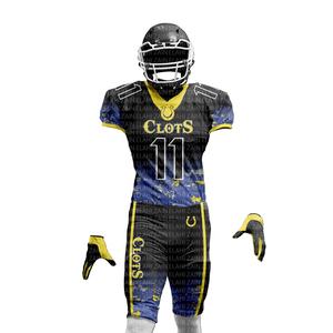 Uniformes de fútbol americano más vendidos, paquete de oferta, aparejos personalizados, sarga, nombre y número, ropa deportiva, uniformes de equipo, el mejor paquete - Product Image 5