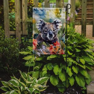 Koala Garden Drapeau multicolore Boîte aux lettres artistique Bannière décorative de jardin pour patio et parterres de fleurs Taille de jardin - Product Image 2