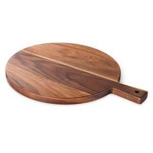 Planche à découper en bois rustique faite à la main, ustensiles de cuisine en bois durable, fournisseur en gros - Product Image 3