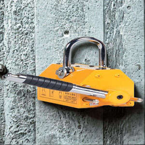 Lève-charge magnétique permanent, outil de levage magnétique robuste pour plaques d'acier et manutention de matériaux industriels - Product Image 2