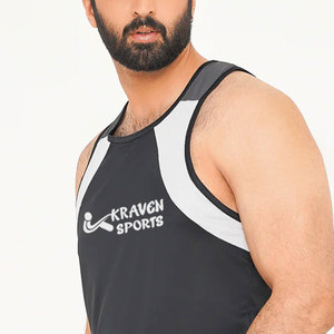 Fitness Clothing Gym Wear Hot Sale Tank <b>Top</b> for Men Sleeveless Bodybuilding Wear Men Tank <b>Top</b> - Product Image 6