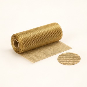 [APEC] Industrial Brass <b>Wire</b> <b>Mesh</b> for commercial space partitions and decorative panel fabrication for Interior Fit Out - Product Image 4