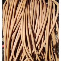 Doğal yuvarlak hakiki deri kordon çeşitli boyutları 1mm 1.5mm 3mm 4mm 2mm 5mm 6mm 7mm 8mm takı bulgular ve bileşenleri için