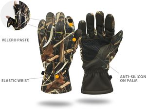 Hunting Gloves Full Finger/Fingerless Gloves Pro Anti-Slip Insulated Camo Glove Hunting Outdoors Waterproof Gear - Product Image 2