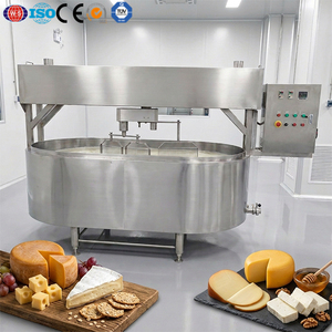Macchina Completamente Automatica per la Produzione di Formaggio con Vasca di Miscelazione Ovale da 3000L - Product Image 1