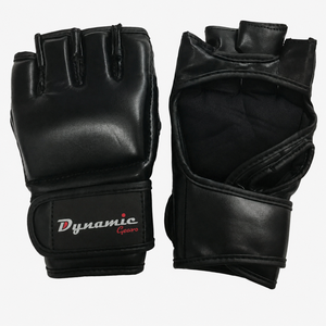 Factory Directly Sales PU Leather Laced Hand Grips Lightweight Breathable Boxing <b>Gloves</b> Black Training Professional MMA <b>Gloves</b> - Product Image 3