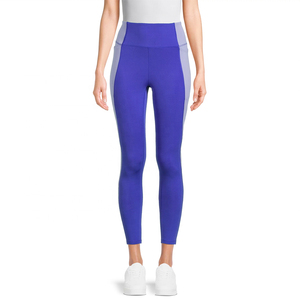 Women's Activewear Leggings Spandex/Polyester <b>Yoga</b> <b>Pants</b> Sustainable Elastic Waist <b>Plus</b> <b>Size</b> Embroidery - Product Image 5