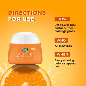 Crème visage éclaircissante à la vitamine C avec prune de Kakadu pour une peau plus lumineuse, booste l'éclat, atténue les taches brunes, combat le vieillissement, protège du soleil - Product Image 4