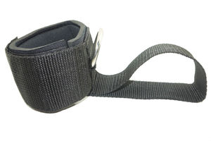 Sangles de cheville pour exercices de musculation, fixation par anneau en D pour câble, attache d'entraînement, chevillères de levage pour la gym - Prix de gros - Product Image 5