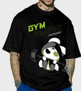 Camiseta deportiva extragrande para hombre, con estampado serigrafiado, bordado personalizado, diseño gráfico, corte holgado, para gimnasio, entrenamiento, ropa deportiva. - Product Image 1