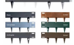 Bordes Metálicos Flexibles para Jardines ODM, Kit de Bordes para Jardín y Paisajismo, Borde Elevado de Acero, Decoración Metálica para Exteriores OEM - Product Image 3