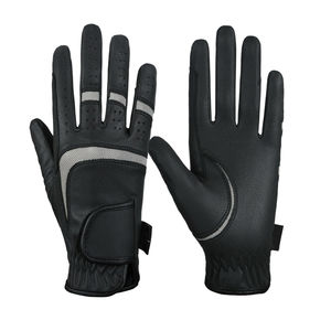 Guantes de Equitación para Hombre, Duraderos, Cómodos, Transpirables, de Invierno, con Pantalla Táctil, de Cuero, 4 Colores - Product Image 1